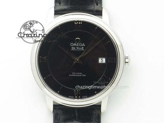 0408 Vintage Seamaster 300 Date T SS B12 Black Dial On Brown Leather Strap A2836 (Free Nylon Strap) WeatherProof 7911